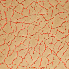 Image showing Abstract leather texture closeup