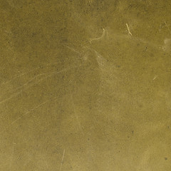 Image showing Green leather 