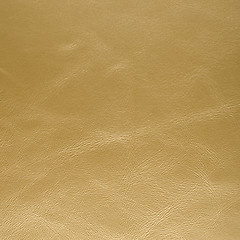 Image showing Yellow leather background 