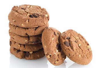 Image showing Stack of cookies