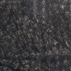 Image showing Black leather texture