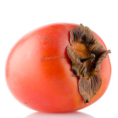 Image showing Orange ripe persimmon