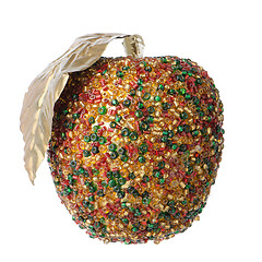 Image showing Christmas apple decoration 