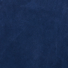 Image showing Blue leather texture