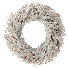 Image showing Wreath made with straw 