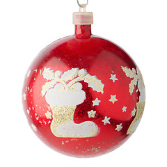 Image showing Christmas ball isolated