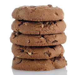 Image showing Stack of cookies