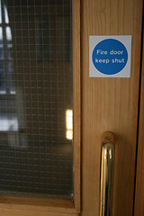 Image showing Fire Door