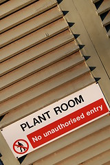 Image showing Plant Room