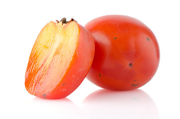 Image showing Ripe persimmons