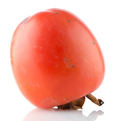 Image showing Orange ripe persimmon