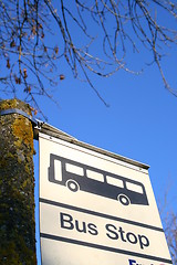 Image showing Bus Stop