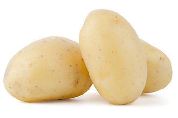 Image showing New potatoes