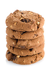 Image showing Stack of cookies