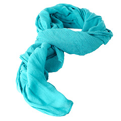 Image showing Blue scarf