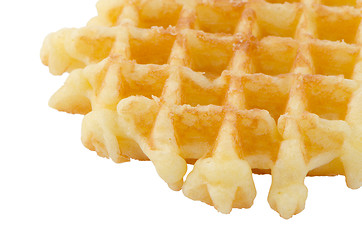 Image showing Crisp waffle