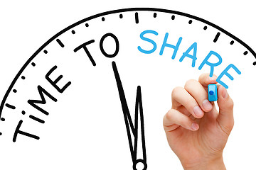 Image showing Time to Share
