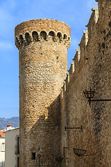 Image showing Tossa de Mar, Spain