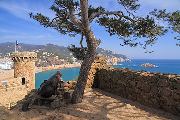 Image showing Tossa de Mar, Spain