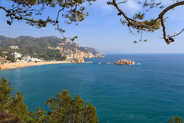 Image showing Tossa de Mar, Spain