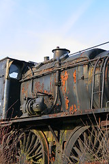 Image showing Old Railway Engine