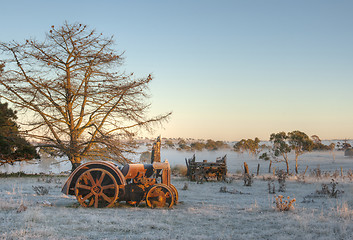 Image showing old tractor