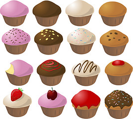 Image showing cupcakes