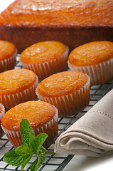 Image showing Cupcakes and Lemon Loaf