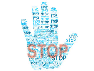 Image showing Stop Bullying 