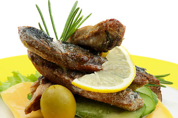 Image showing Smoked Sardines Snack