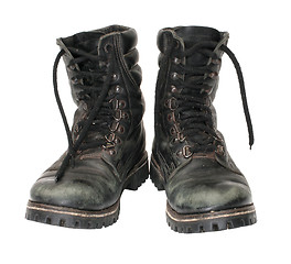 Image showing Military boots.