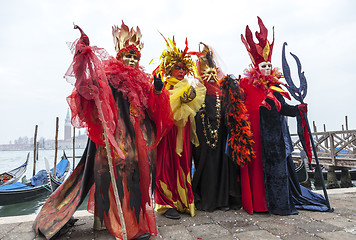 Image showing Colourful Costumes