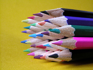 Image showing crayons