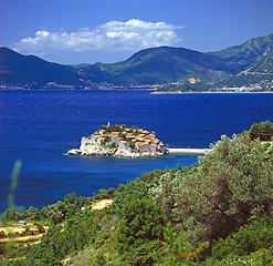 Image showing Sveti Stefan, Montenegro