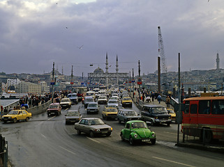 Image showing Galata Bridge, Istanbul