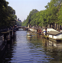 Image showing Canal, Amsterdam