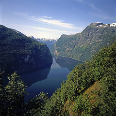 Image showing Nerov Fjord, Norway