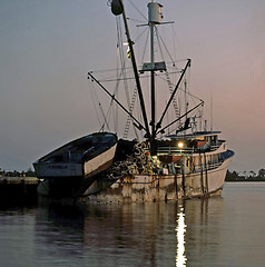 Image showing Fishing boat