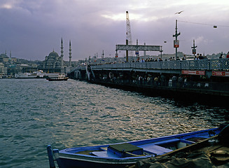 Image showing Galata Bridge, Istanbul