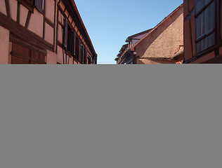 Image showing Dambach la Ville Alsace town