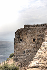 Image showing Castle ruins in Israel