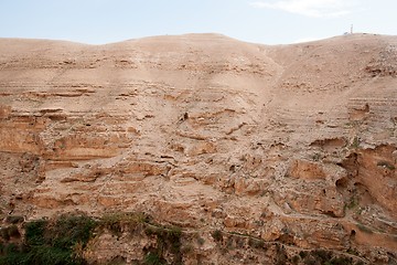 Image showing Hiking in judean desert