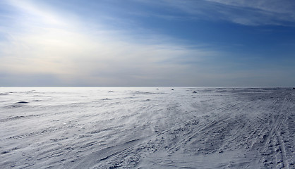 Image showing icy wind