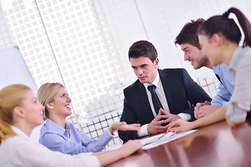 Image showing business people in a video meeting