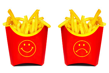 Image showing French fries