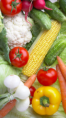 Image showing vegetables. Healthy food