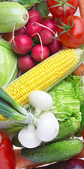 Image showing vegetables. Healthy food