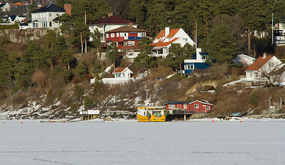 Image showing House near the sea