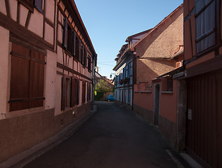 Image showing Dambach la Ville Alsace town