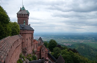 Image showing Castle Haut Koenigsbourg